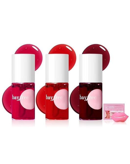 Lip Tint Stain Set, Lip Stain Long Lasting Lightweight Waterproof, Transfer-Proof, Non-sticky, Lip Makeup Matte Finish-VivaGrace Women