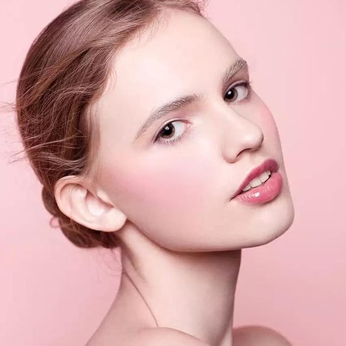 Boobeen Matte Blush Powder Makeup Loose Powder Face Blushes Single Color Blush Rouge Powder Natural Pink Blush for cheeks, Easily Blends, Smoothly with Satin Matte Look-VivaGrace Women