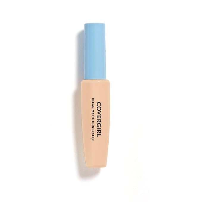COVERGIRL - Clean Matte Concealer, Oil-Free, Lightweight Formula, Blendable, Natural-Looking Coverage, 100% Cruelty-Free (Pack of 2)-VivaGrace Women
