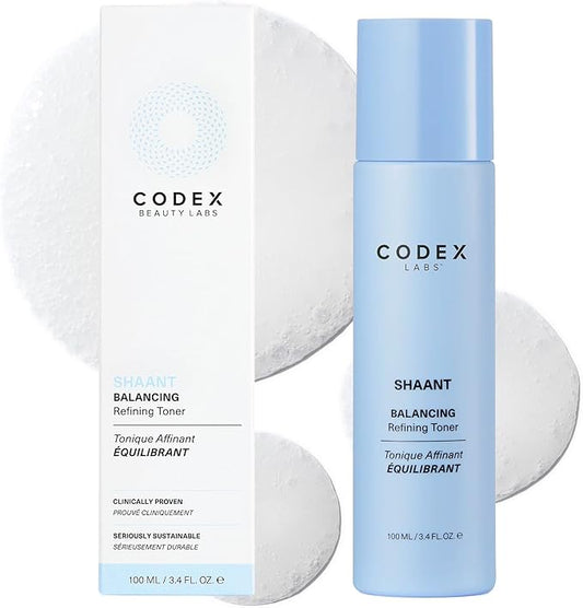 Codex Labs Shaant Refining Toner - Hydration & Pore Minimizer - for Acne Prone Skin - with 2% Gluconolactone - Cruelty-Free, Vegan Skincare (100ml)-VivaGrace Women