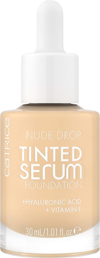 Catrice | Nude Drop Tinted Serum Foundation | Lightweight, Hydrating, Buildable Coverage | Enriched with Hyaluronic Acid & Vitamin E | Vegan & Cruelty Free (005W)-VivaGrace Women