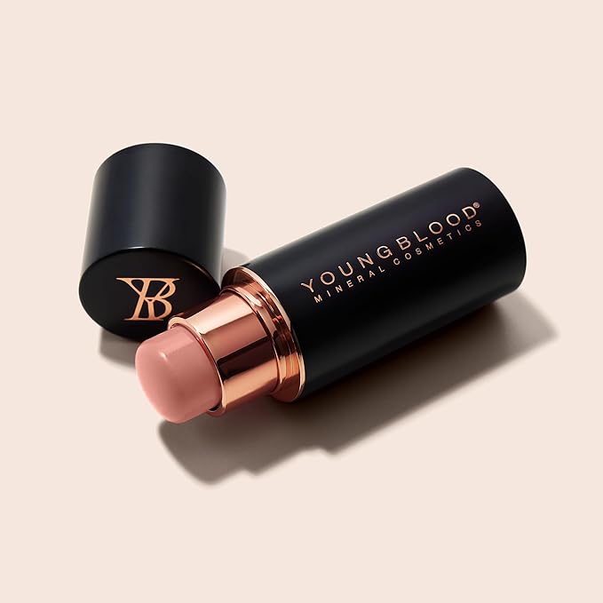 Youngblood VividLuxe Crème Blush Stick, Crème Brûlée-VivaGrace Women