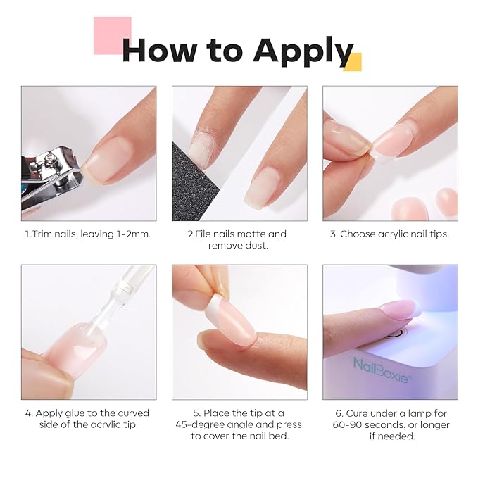 modelones Nail Glue for Nail Tips, 9 in One Glue for Press Ons, Clear Tips, Need U V Light Cured, 15ML-VivaGrace Women