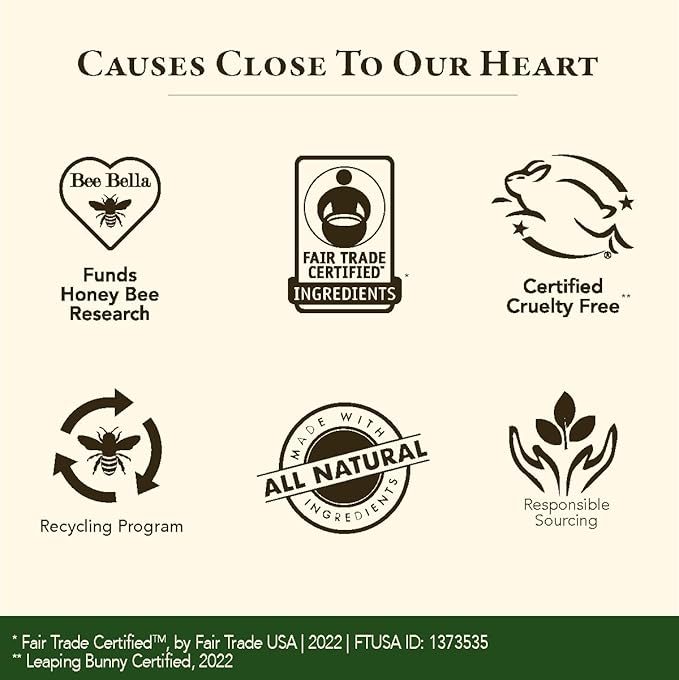 Bee Bella Lip Balm, Pomegranate Mango, 3 Pack - Moisturizing Lip Care, 100% Natural, Original Organic Beeswax with Vitamin E, Handmade in USA-VivaGrace Women