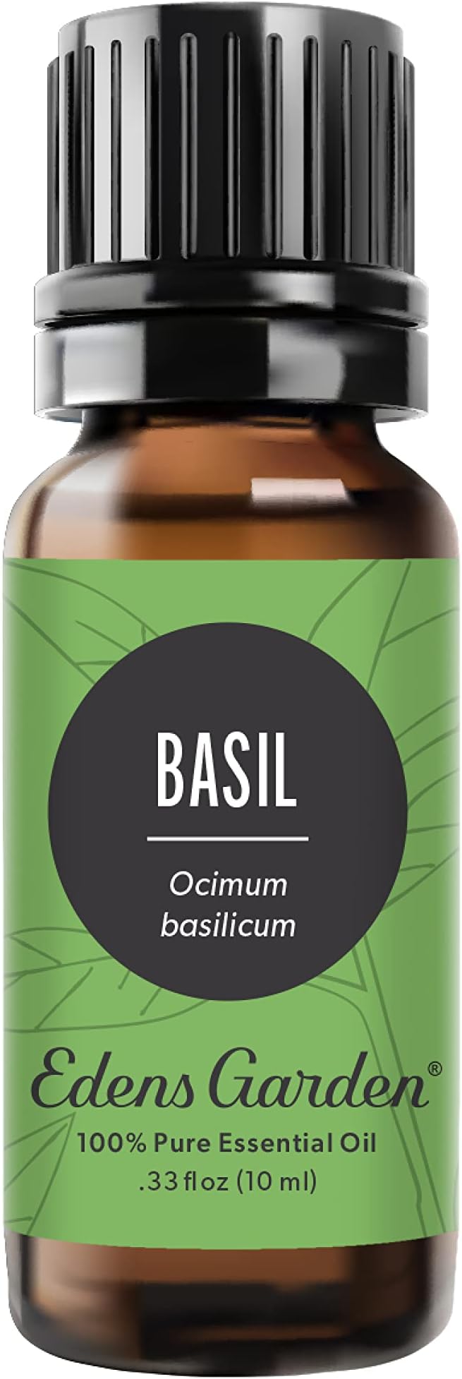 Edens Garden Basil Essential Oil- 100% Pure Premium Grade, Undiluted, Natural, Therapeutic, Aromatherapy, The Best for Diffuser, Skin, Candle, Laundry 10 ml (.33 fl oz)-VivaGrace Women