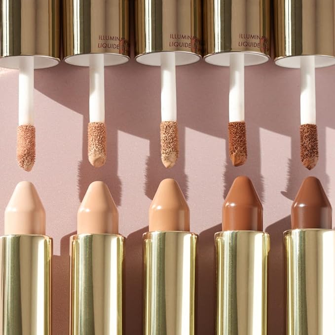 Wander Beauty Dualist Matte and Illuminating Concealer Makeup - Fair - Dual-Ended Matte Concealer Stick + Liquid Concealer - Full Coverage Concealer Brightens, Firms, & Hydrates Under Eyes -0.28 fl oz-VivaGrace Women