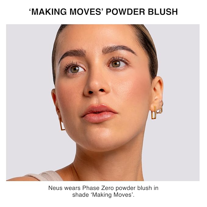 Makeup Powder Blusher - "Making Moves" - 4g / 0.141oz - Pigmented, Lightweight Powder Blushes for a Radiant, Natural Glow-VivaGrace Women
