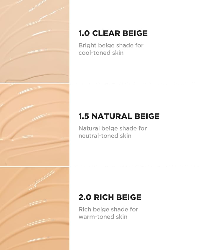 THESAEM Cover Perfection Concealer Foundation - 24H Coverage, Light Liquid Texture - Ideal for Oily, Combination Skin, Provides Semi-Matte, Smooth Finish, 1.01 fl.oz. (1.5 Natural Beige)-VivaGrace Women