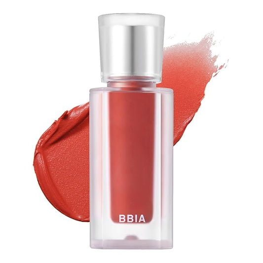 BBIA Last Velvet Tint NEW - Soft Creamy Matte Finish Lip Stain, Blur Effect & Velvety Texture, Long-Lasting, High Pigment, Non-Drying, Vegan, Korean Lip Makeup (V04 EXTRA MOOD, Pack of 1)-VivaGrace Women
