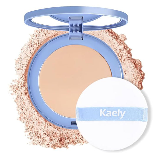 Oil Control Matte Perfection Face Pressed Powder, Matte Smooth Flawless Setting Powder Makeup, Polvo Compacto De Maquillaje, Waterproof Long Lasting, Cruelty Free, 0.35Oz(130 True Beige, 1)-VivaGrace Women