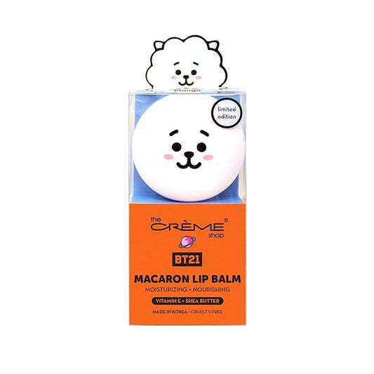 The Crème Shop | BT21 RJ Macaron Lip Balm - Mango-VivaGrace Women