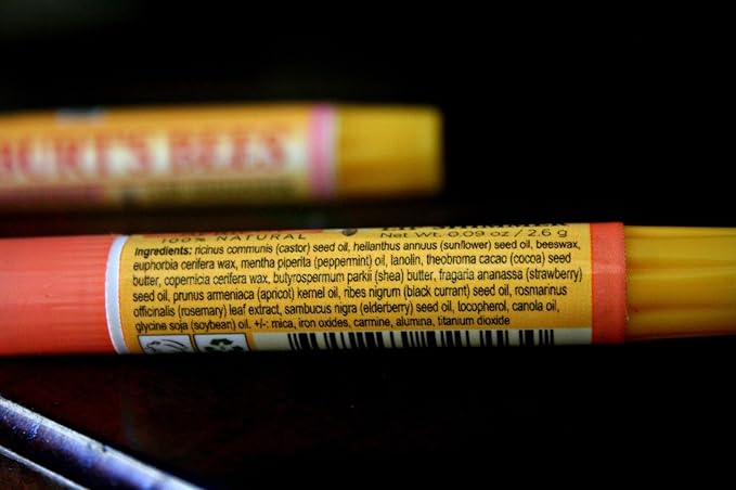 Burt's Bees Lip Shimmer, Grapefruit 0.09 Ounce (Pack of 4)-VivaGrace Women