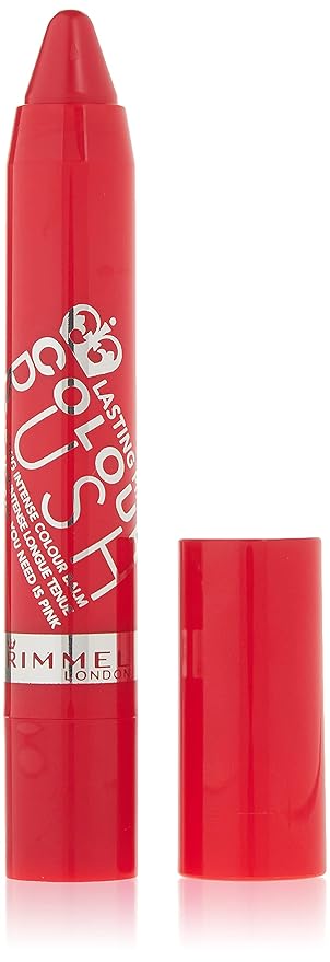 Rimmel Lasting Finish Colour Rush Lip Color Balm, All You Need is Pink, 0.095 Fluid Ounce-VivaGrace Women