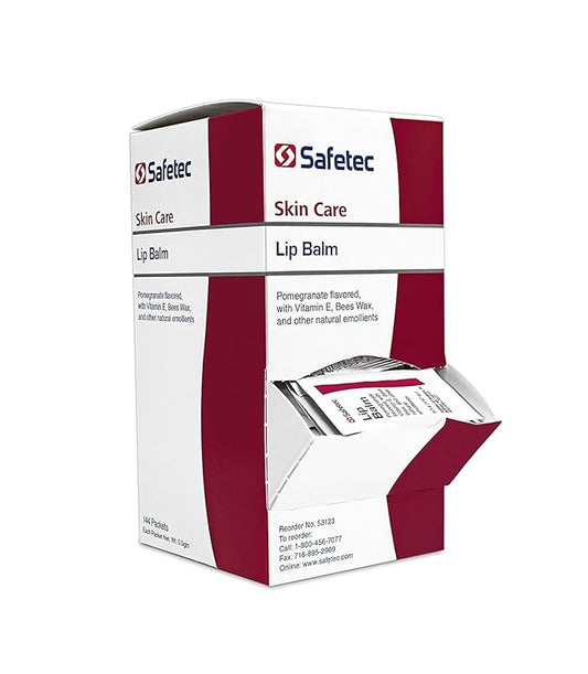 Safetec Lip Balm 53123 Pomegranate Flavored, One color, 144 Count-VivaGrace Women