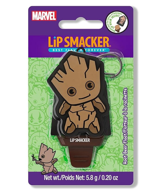 Lip Smacker Marvel, Guardians of the Galaxy, keychain, lip balm for kids - Groot (keychain)-VivaGrace Women