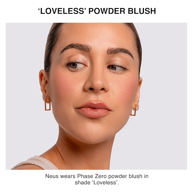 Makeup Powder Blusher - "Loveless" - 4g / 0.141 oz - Full Coverage, Natural Blush - Soft, Buildable Pink, Coral, Peach & Golden Hues - Matte & Shimmering Shades Gives Cheeks a Radiant Glow-VivaGrace Women