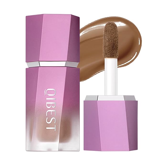 Soft Liquid Contour Stick, Liquid Face Bronzer Stick Built-in Sponge Tip, Cool Toned Liquid Contour for Women and Girl, Lightweight Blendable Cream Bronzer Stick Makeup,05 Bronzer-VivaGrace Women