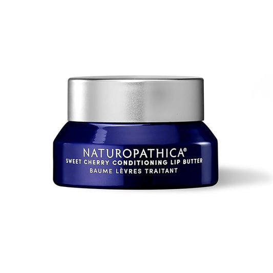 Naturopathica Sweet Cherry Conditioning Lip Butter, Natural Lip Treatment for Soft, Full Lips, 0.5 fl oz-VivaGrace Women