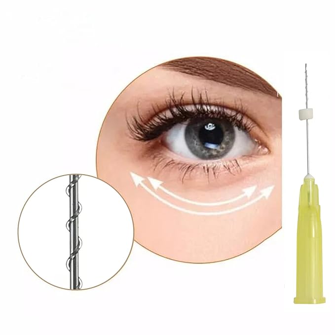 Pcl Threads Eye Lift for Eyes, Mono Screw Type, B-Type, 30G25MM, 20pcs-VivaGrace Women