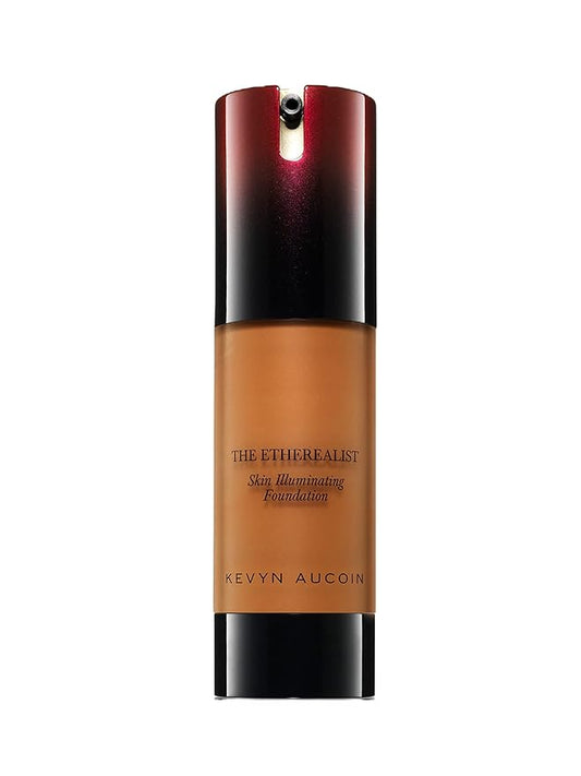Kevyn Aucoin The Etherealist Skin Illuminating Foundation, EF 16 (Deep) shade: Comfortable, shine-free, smooth, moisturize. Medium to full coverage. Makeup artist go to. Even, bright & natural look.-VivaGrace Women