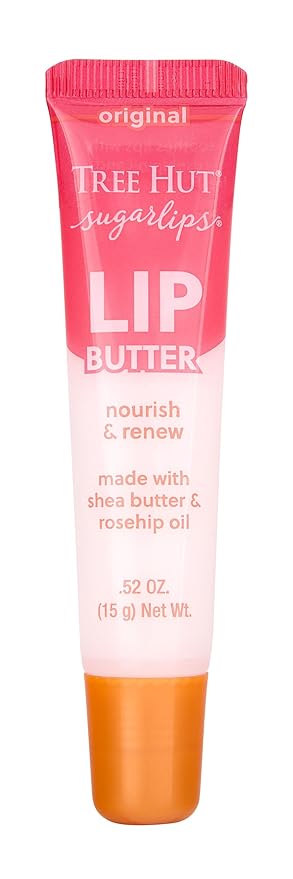 Tree Hut Sugarlips Original Lip Butter | Lock in Moisture & Nourish Skin for Full, Hydrated Lips | Essential Lip Care | 0.52 fl oz.-VivaGrace Women