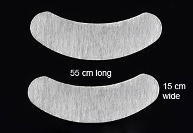 Mini Under Gel Eye Pads Lint Free for Eyelash Extensions (QTY:100 pairs (50 pouches))-VivaGrace Women