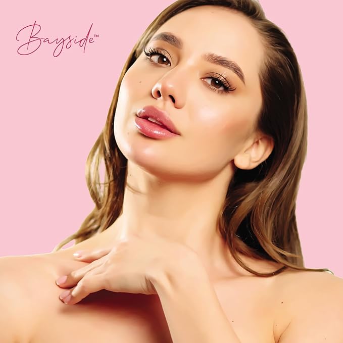 Bayside Forehead & Under Eye Wrinkle Patches Set | Hyaluronic Acid, Collagen & Vitamin E | Overnight Smoothing Treatment for Fine Lines & Wrinkles | Non-Invasive, Skin-Friendly Hydrating Care-VivaGrace Women