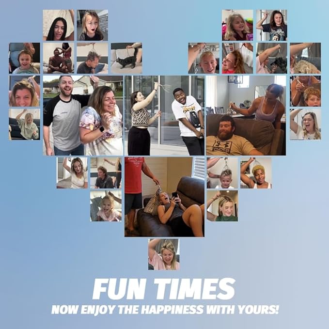 Head Massager Scalp – Electric Scalp Massagers with L-Handle, Waterproof Head Scratchers & Hair Massage Tool with 20 Metal Fingers for Stress Relief and Relaxation-VivaGrace Women