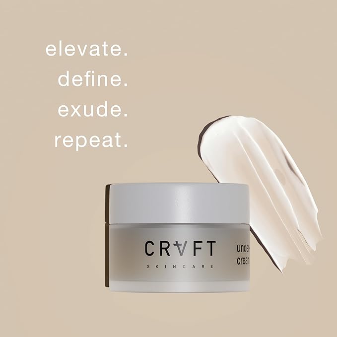 CRVFT Under Eye Cream | Brighten Dark Circles/Reduce the Appearance of Puffy Eyes | Peppermint Scented w/Caffeine | 30-Day Supply [.25 ounces]-VivaGrace Women
