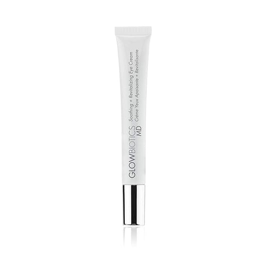 Glowbiotics Soothing + Revitalizing Probiotic Eye Cream: Hydrate, Firm & Reduce Wrinkles, Dark Circles & Puffiness, Peptide-Rich for Youthful Eyes, 0.5 oz-VivaGrace Women