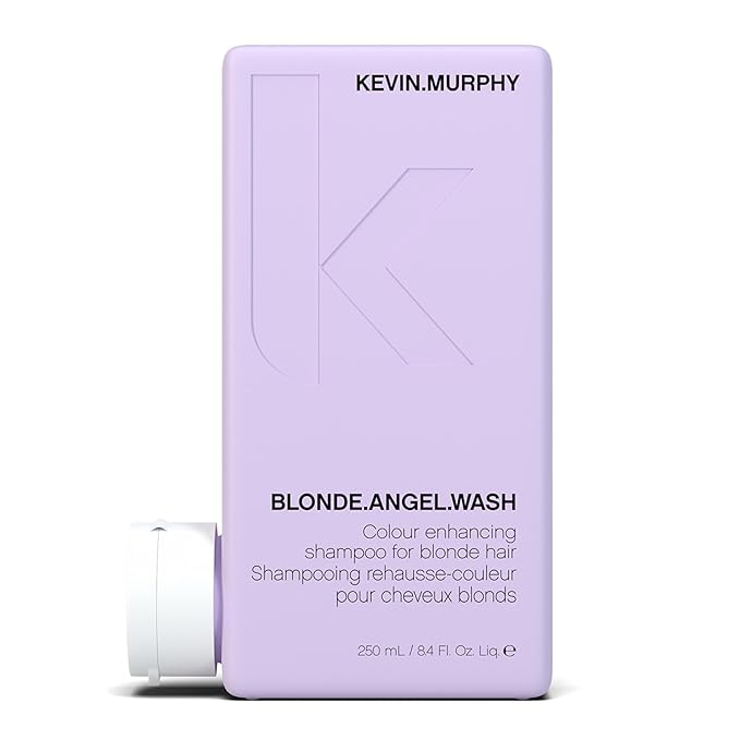 KEVIN.MURPHY BLONDE.ANGEL.WASH - Blonde Shampoo - Purple Shampoo for Blonde & Grey Hair - Colour Enhancement Hair Care - Colour Safe - Paraben & Sulphate Free - 250 mL /8.4 fl oz-VivaGrace Women