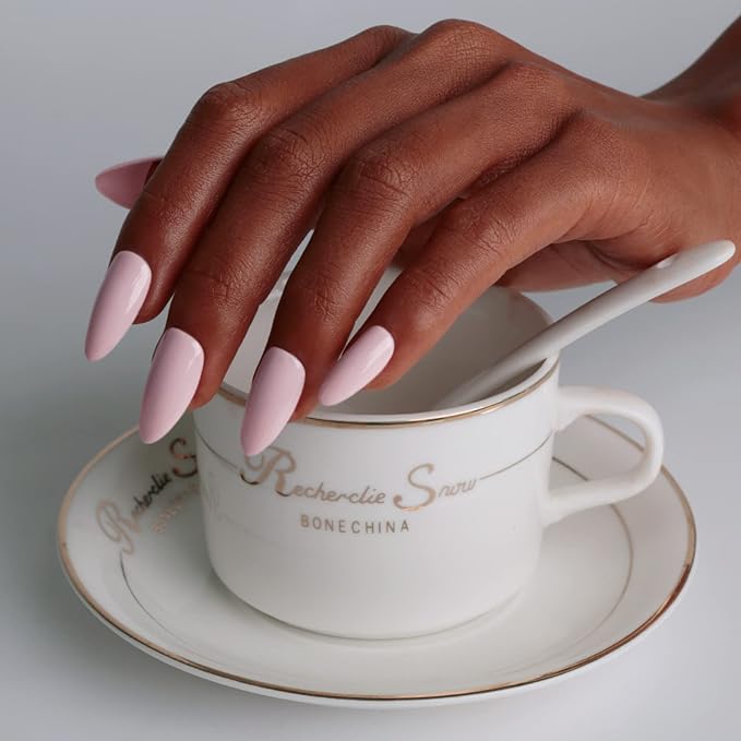 Imtiti Pink Gel Nail Polish, 1 Pcs 15ml Nude Pink Color Soak Off LED Long-Lasting Nail Gel Polish Nail Art Starter Manicure Salon DIY at Home, 0.5 Fluid Ounces