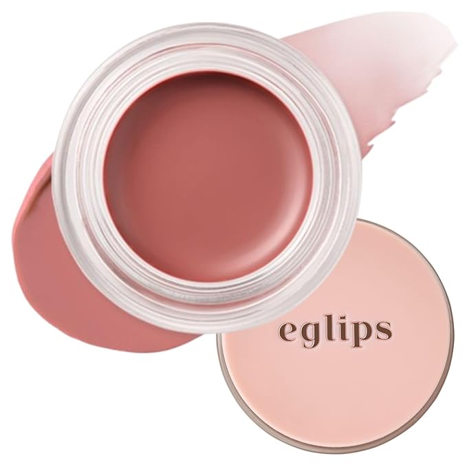 EGLIPS Lip & Cheek Glow Balm - Multi-Use Tinted Melting Balm Blush for Lips & Cheeks Builable and Blendable Texture (01 REFLECT, 0.18 oz)-VivaGrace Women