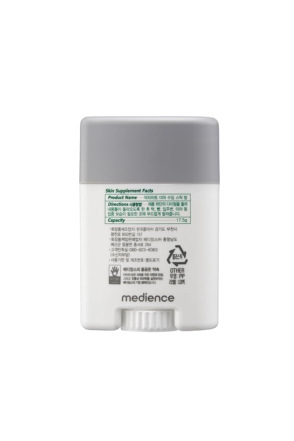 Dr. ato Healing Serum Stick for Dry Face Skin, Chapped Lips, Neck, Elbows, and Knees, Fragrance-Free, Derma Moisturizer Stick with Shea Butter (0.62 Oz)-VivaGrace Women