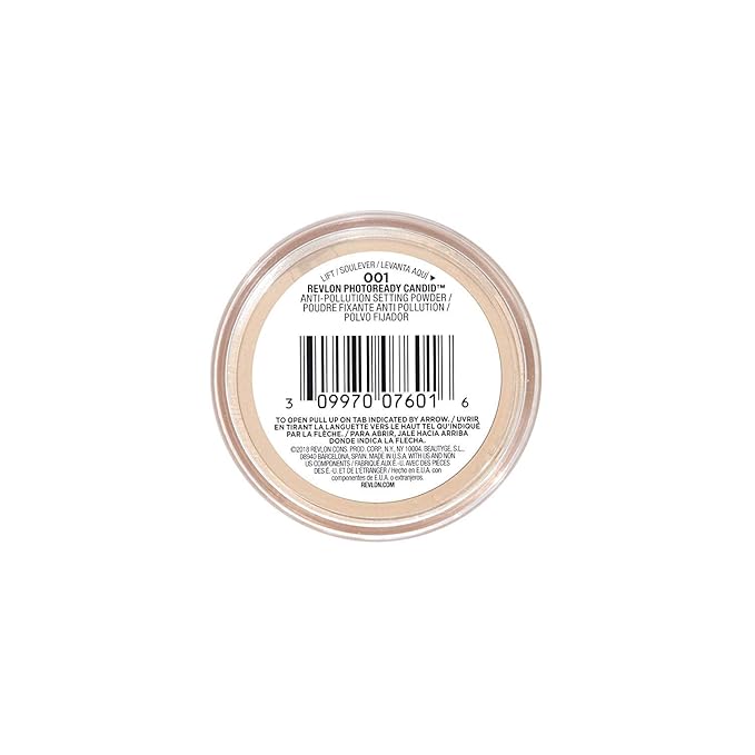 Revlon PhotoReady Candid Setting Powder, with Anti-Pollution, Antioxidant Ingredients, without Parabens, Pthalates and Fragrances; Shade 003 .34 Fluid Oz-VivaGrace Women