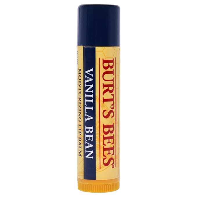 Vanilla Bean Moisturizing Lip Balm Blister by Burts Bees for Unisex - 0.15 oz Lip Balm (Limited Edition)-VivaGrace Women