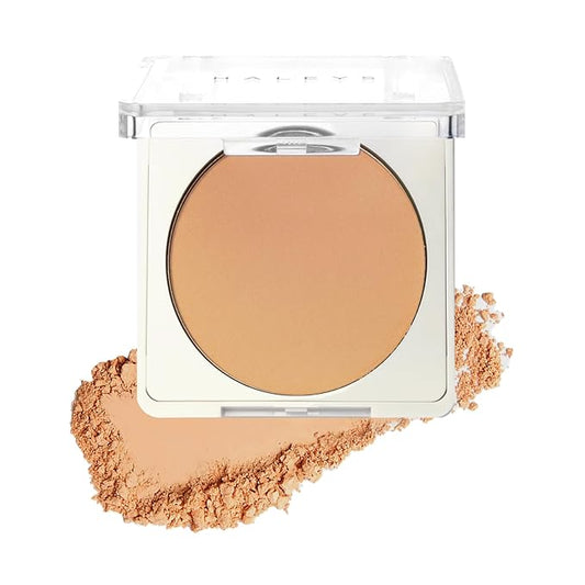 HALEYS Re-cover Pressed Powder Foundation Makeup (4.25) - Buildable Medium-to-Full Coverage, Oil Control & All-Day Comfortable Wear - Versatile Powder That Conceals Imperfections-VivaGrace Women