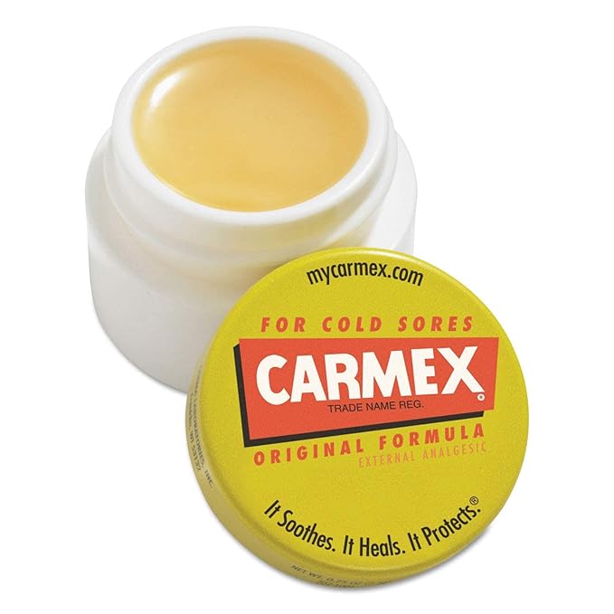 Carmex Moisturizing Lip Balm, Original Flavor, 0.25 oz Jar, 12/Box (LIL62458)-VivaGrace Women