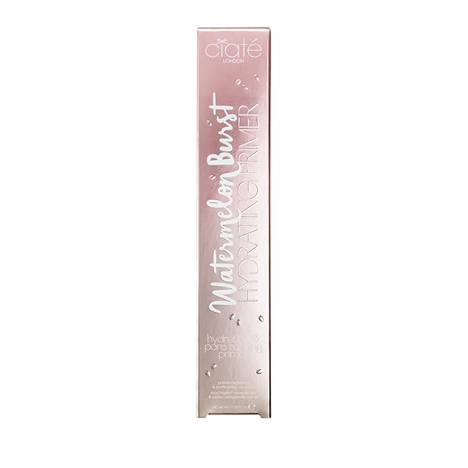 Ciate London Watermelon Burst Hydrating Primer with Niacinamide, Vitamin E, Hyaluronic Acid-VivaGrace Women