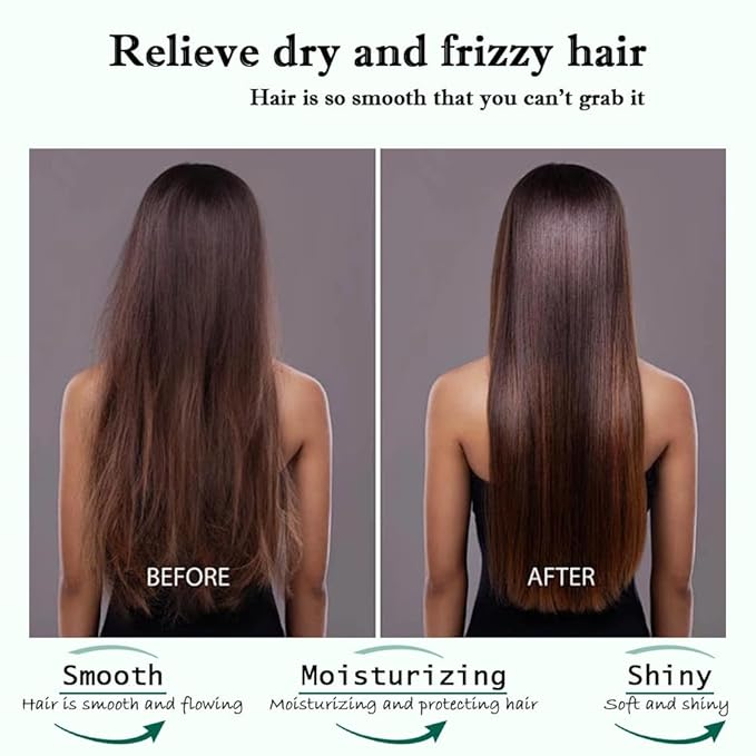 Moroccan Hair Treatment Masks, Hydrating Argan Oil Hair Mask, Collagen Hair Treatment, Deep Conditioning Hair Mask for Dry Damaged Hair-VivaGrace Women