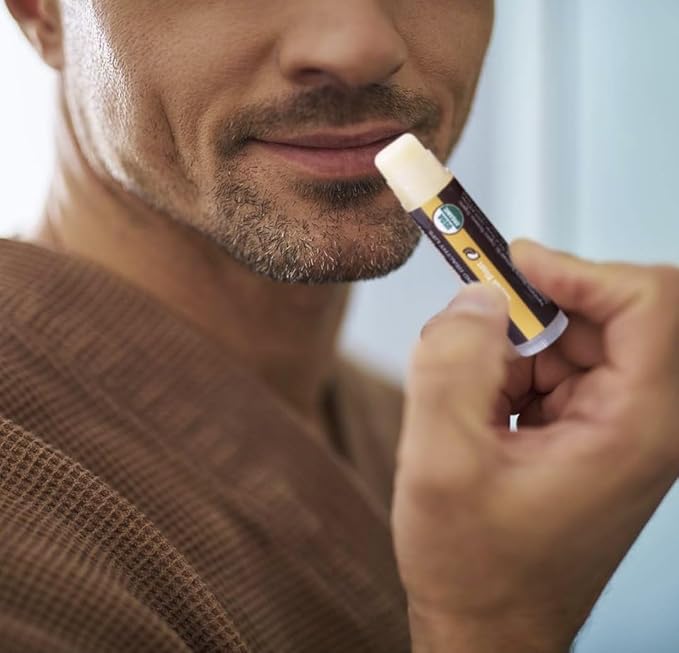 USDA Organic Lip Balm 6-Pack by Earth's Daughter - Fruit Flavors, Beeswax, Coconut Oil, Vitamin E - Best Lip Repair Chapstick for Dry Cracked Lips - Moisturizing Lip Care-VivaGrace Women