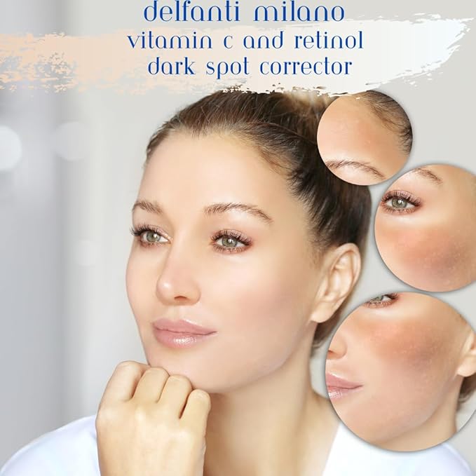 VITAMIN C & RETINOL DUO PACK Full Size Facial Day Cream and Eye Contour Cream • Brightening and Dark Spot Corrector-VivaGrace Women