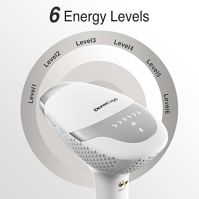 Diode Laser Hair Removal for Men and Women, V8S for Skin Tone 1-5, Permanent Reduction in Hair Regrowth, The World's First FDA-cleared Home-use Wide-Angle 810nm Laser Hair Removal Device-VivaGrace Women