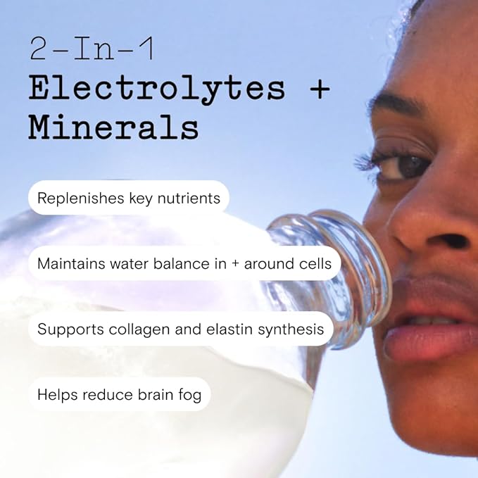 Moon Juice - Mini Dew Electrolytes Powder - Naked (Unflavored), 30 Servings - 2in1 Electrolytes & Minerals - Hydration Powder - Magnesium, Calcium, Potassium & Pink Salt - Sugar Free, Vegan, Non GMO-VivaGrace Women