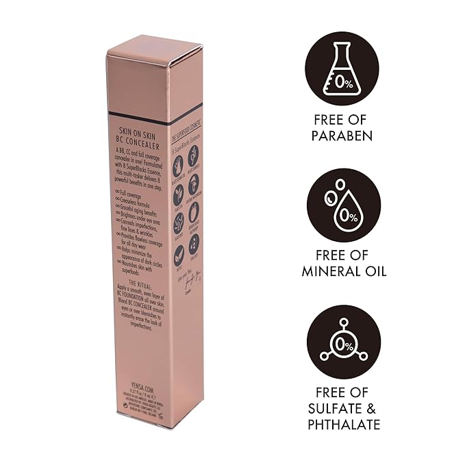 Skin on Skin BC Concealer (Medium Golden)-VivaGrace Women