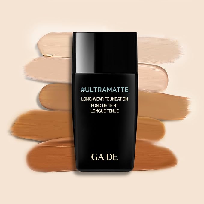 Ultramate Long-Wear Foundation, 153 - Sweat-Resistant and No-Transfer Cream Foundation - Face Makeup for Flawless Ultra-Matte Finish - 1 oz-VivaGrace Women