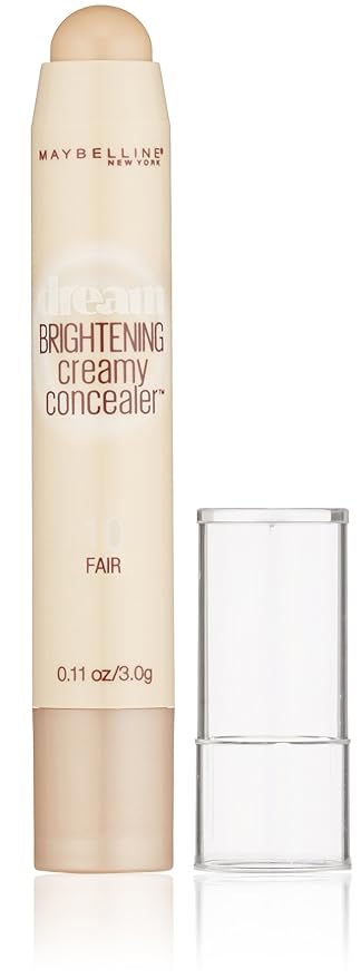 Maybelline New York Dream Brightening Creamy Concealer, Fair, 0.11 oz.-VivaGrace Women