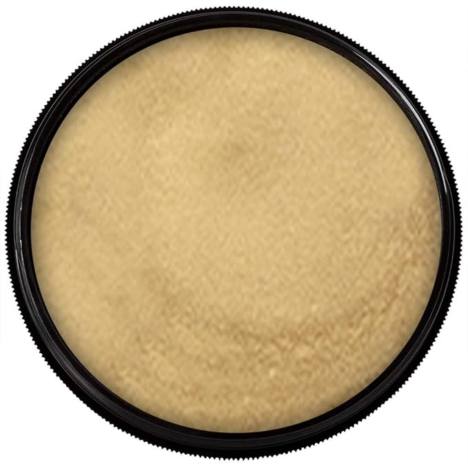 Mehron Makeup Foundation Greasepaint | Stage, Face Paint, Body Paint, Halloween Makeup 1.25 oz (38 g) (GOLD)-VivaGrace Women