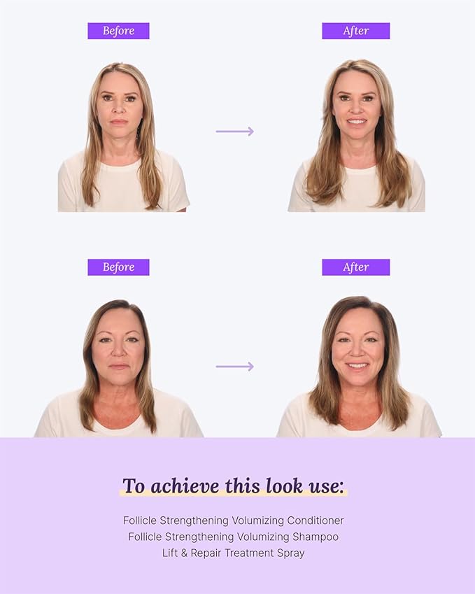 Keranique Volumizing Mousse for Women - Thickening and Styling Anti-Frizz Foam for Fine, Straight, Wavy, and Curly Hair-VivaGrace Women