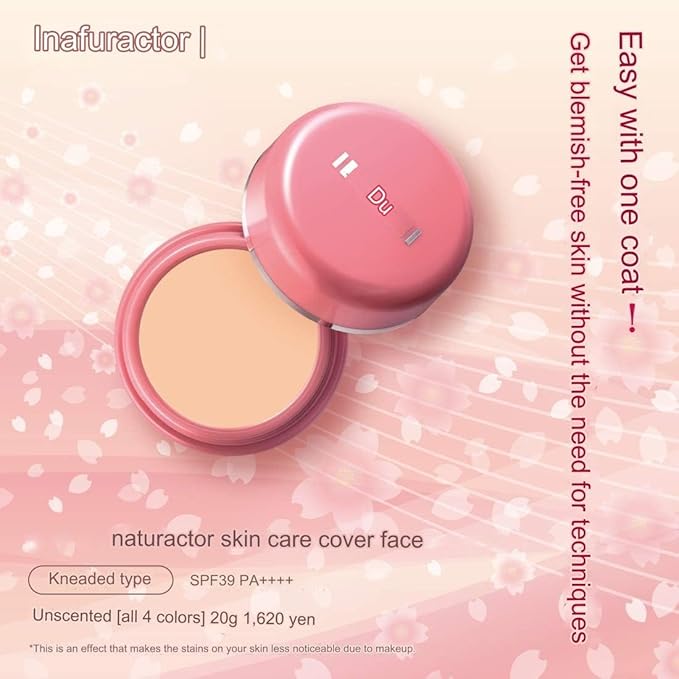 NATURACTOR Concealer 152 Natural Skin Care Cover Face 0.7 oz - Full Coverage Foundation, Made in Japan-VivaGrace Women